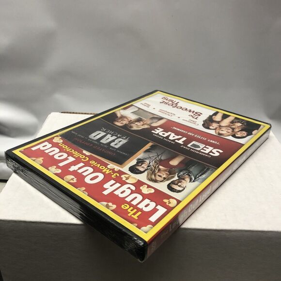 Laugh Out Loud 3-Movie Collection DVD Bad Teacher Sex Tape The Sweetest Thing - Picture 3 of 4